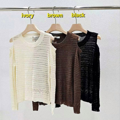 25YR2112 Round Knit Top