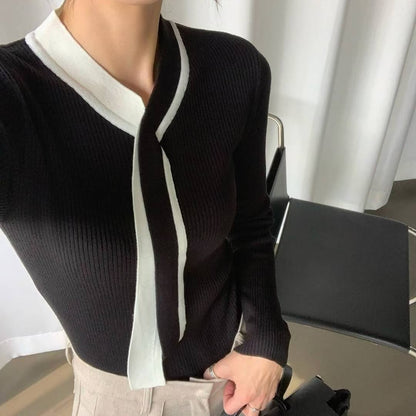 25YR2206 Match Knit Top