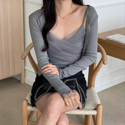25YR2207 Sasa Cardigan Set