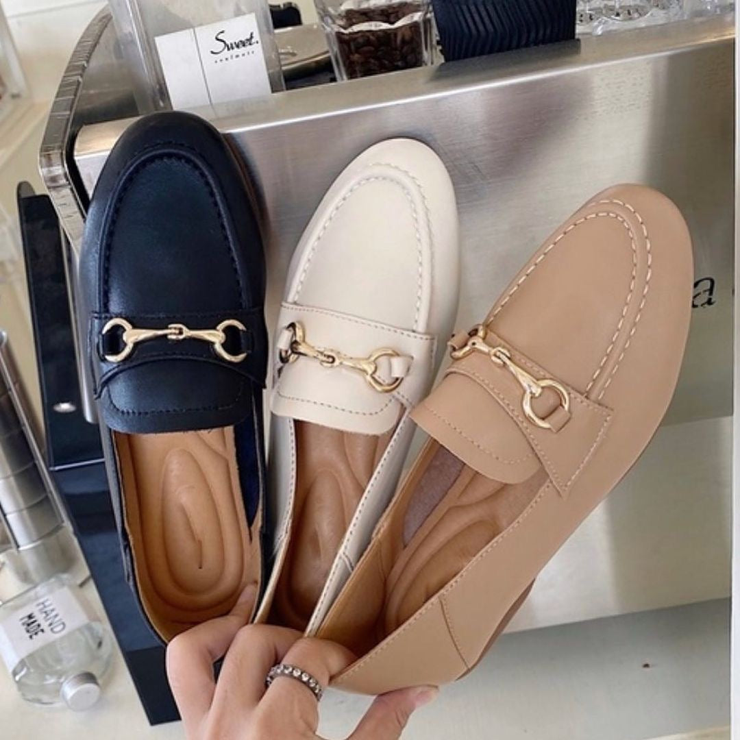24YR0426 小金扣Loafer 1cm