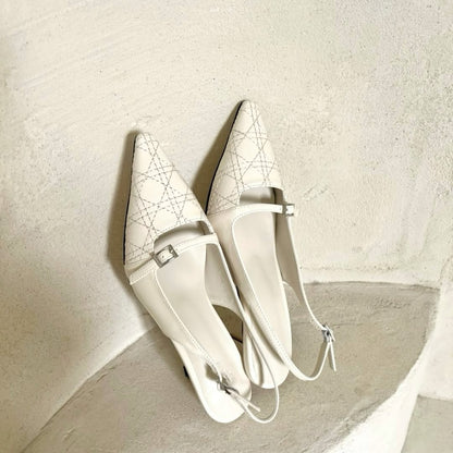 25YR2306 尖頭Heel Shoes 6cm