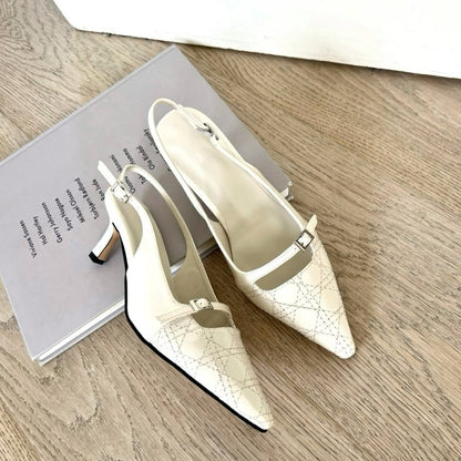 25YR2306 尖頭Heel Shoes 6cm