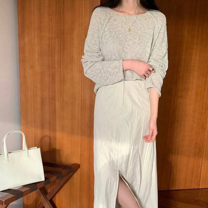 25YR0406 Cozy Knit Top