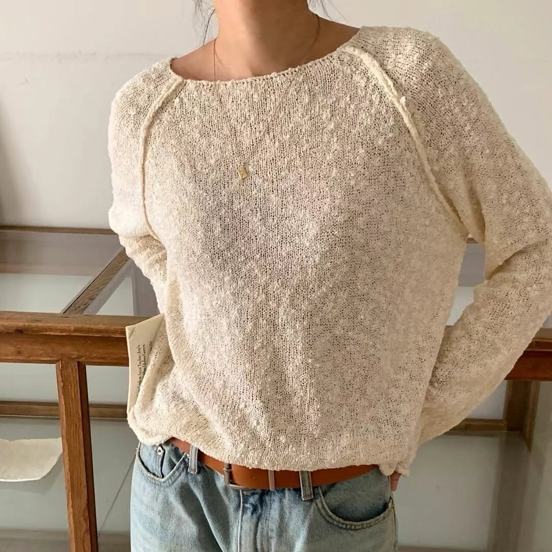 25YR0406 Cozy Knit Top