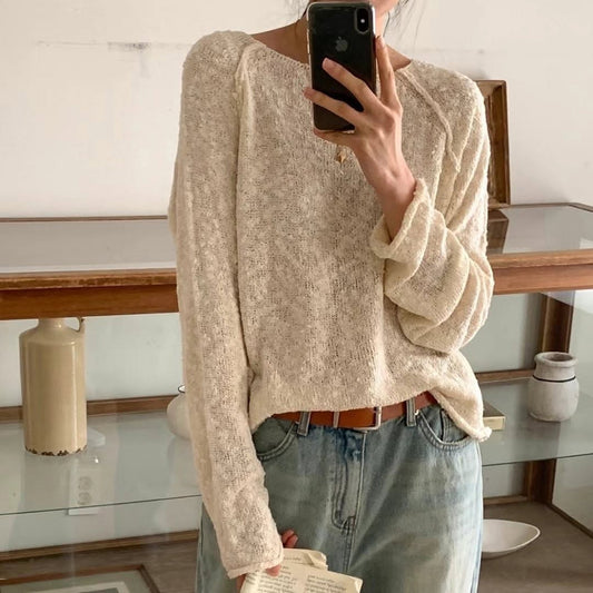 25YR0406 Cozy Knit Top