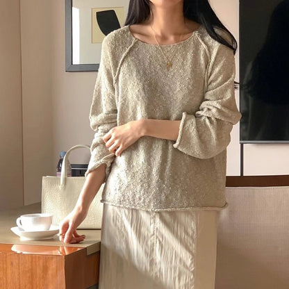 25YR0406 Cozy Knit Top