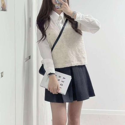 25YR2409 背心Knit Set