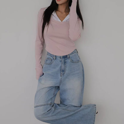 25YR2319 小反領Top