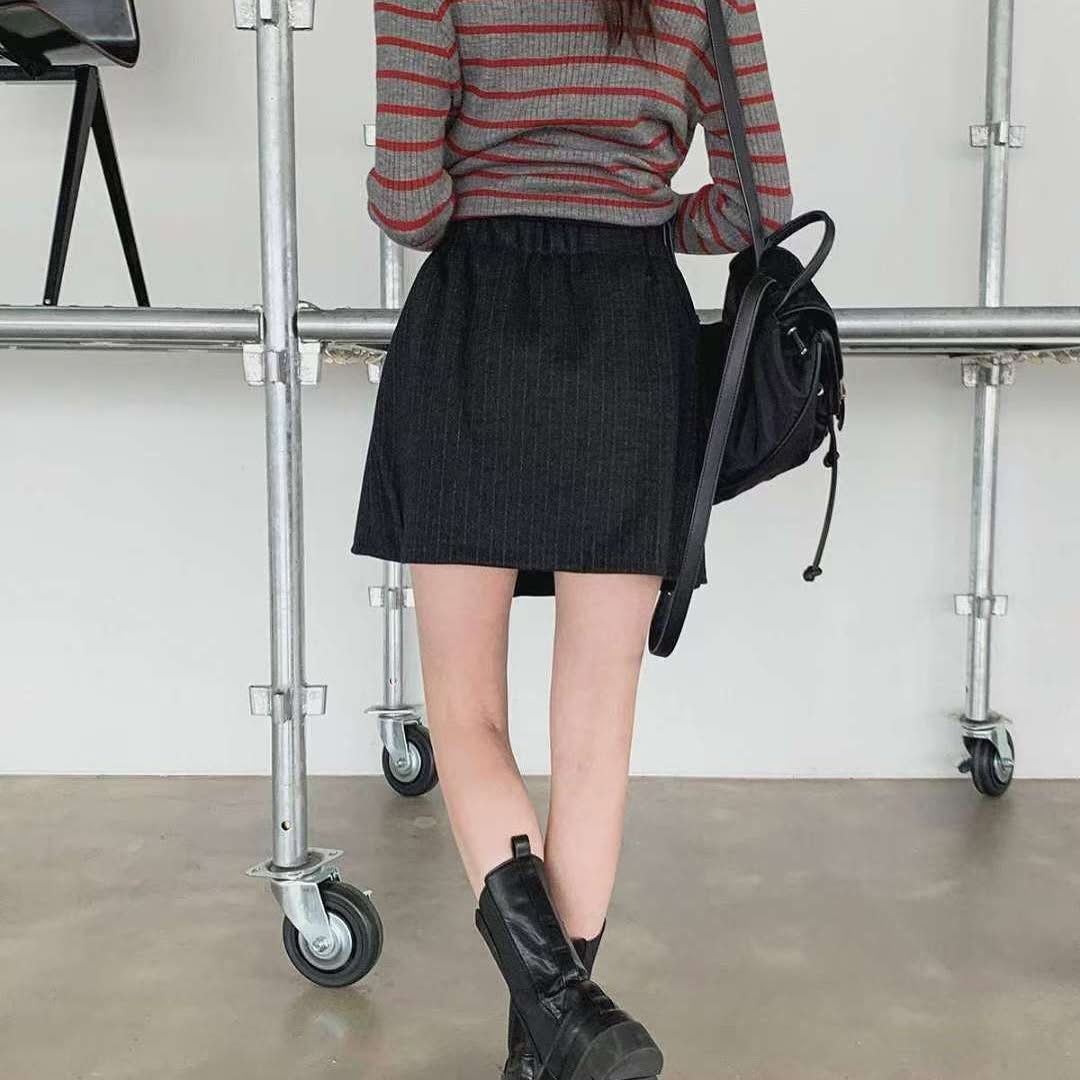 25YR2406 Stripe Skirt