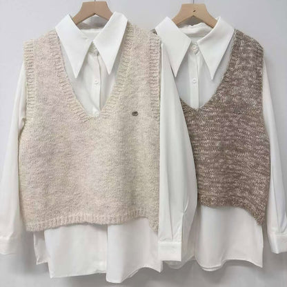 25YR2409 背心Knit Set