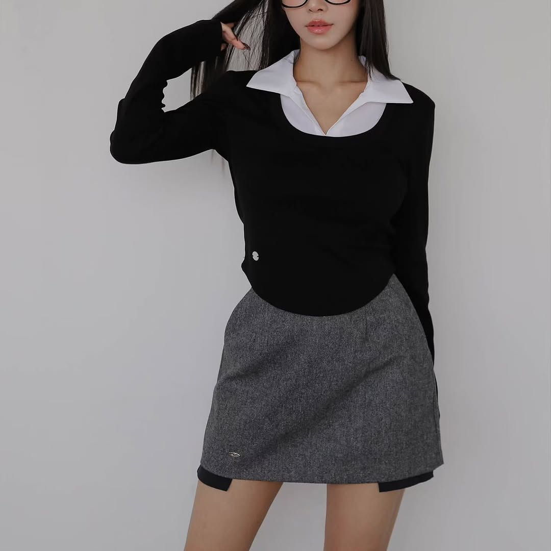 25YR2319 小反領Top