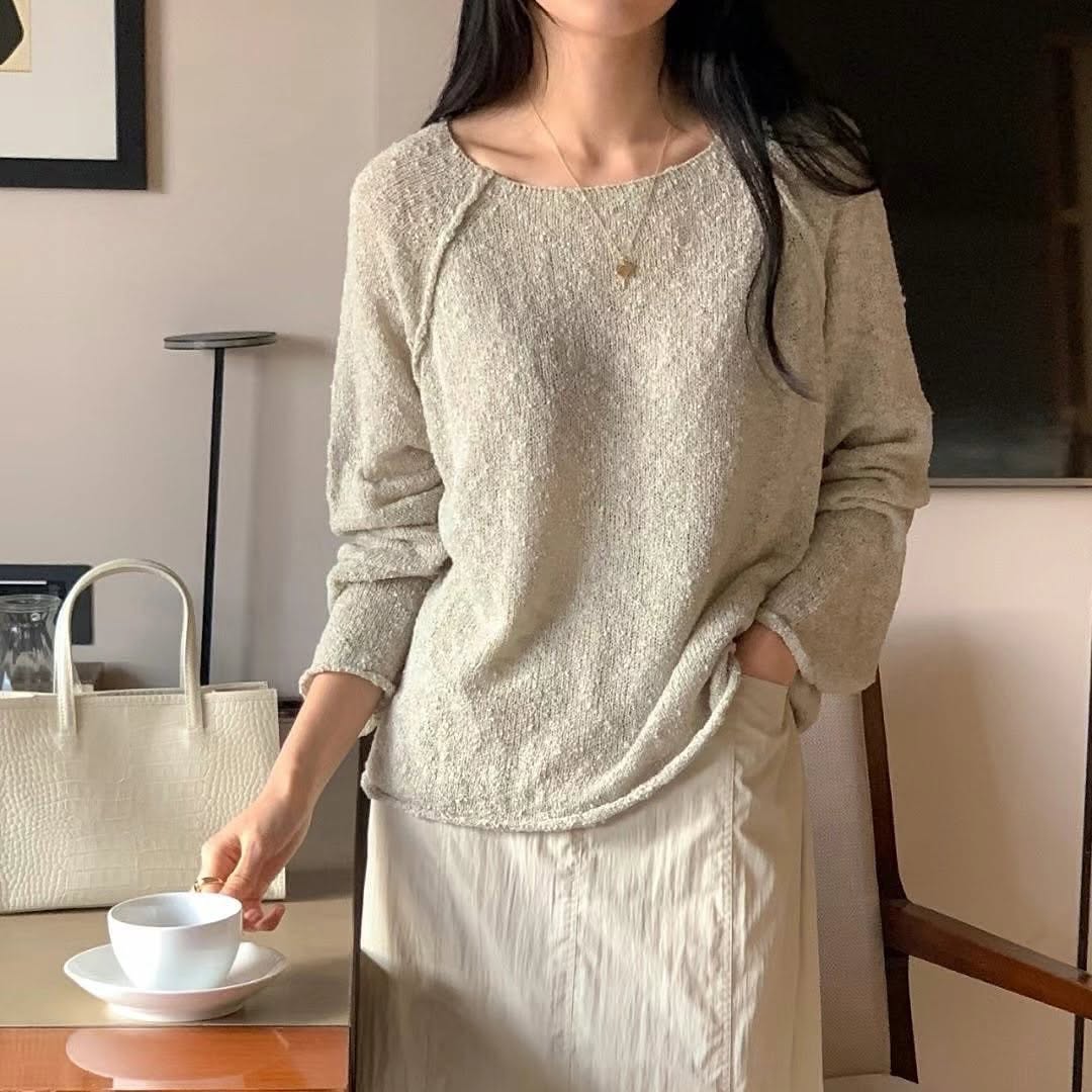 25YR0406 Cozy Knit Top