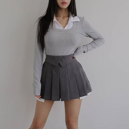 25YR2319 小反領Top