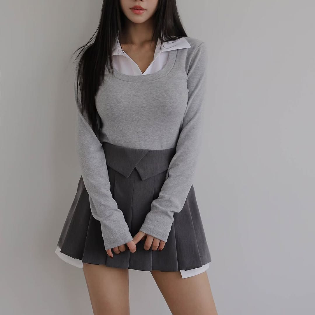 25YR2319 小反領Top