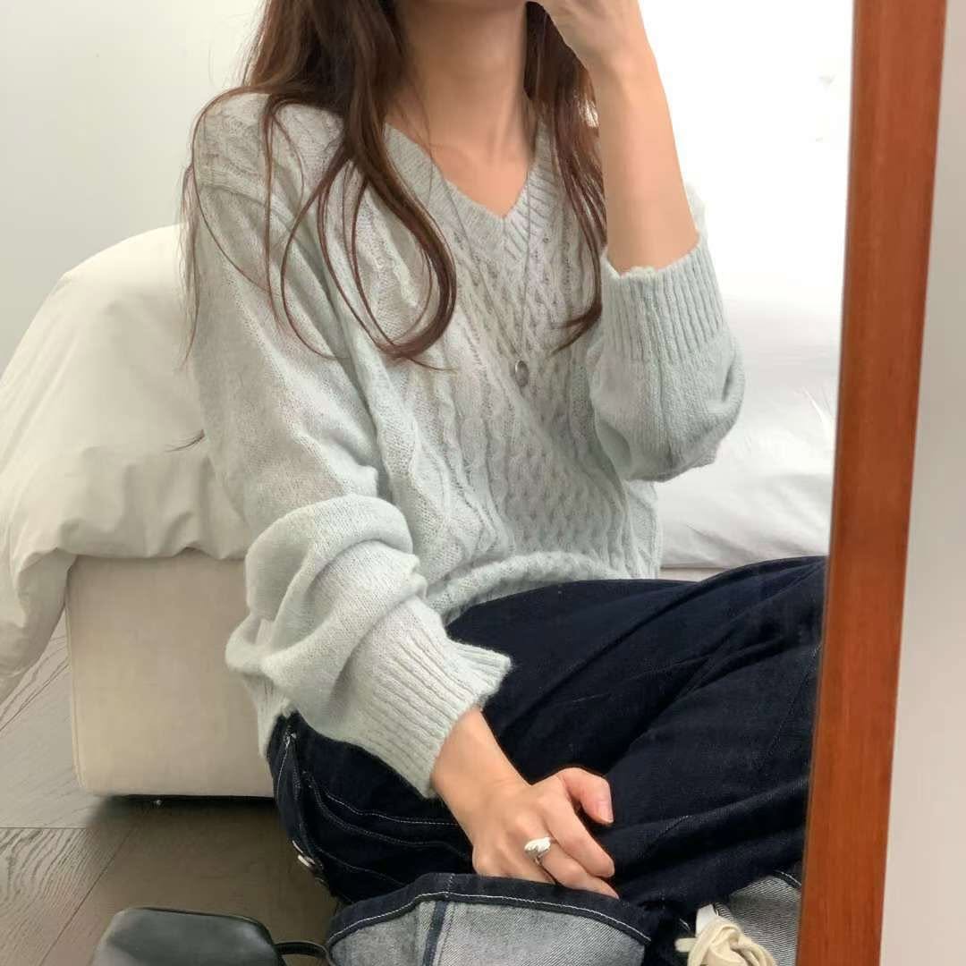 25YR2412 麻花針織上衣