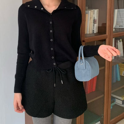 25YR2503 Button Knit Top