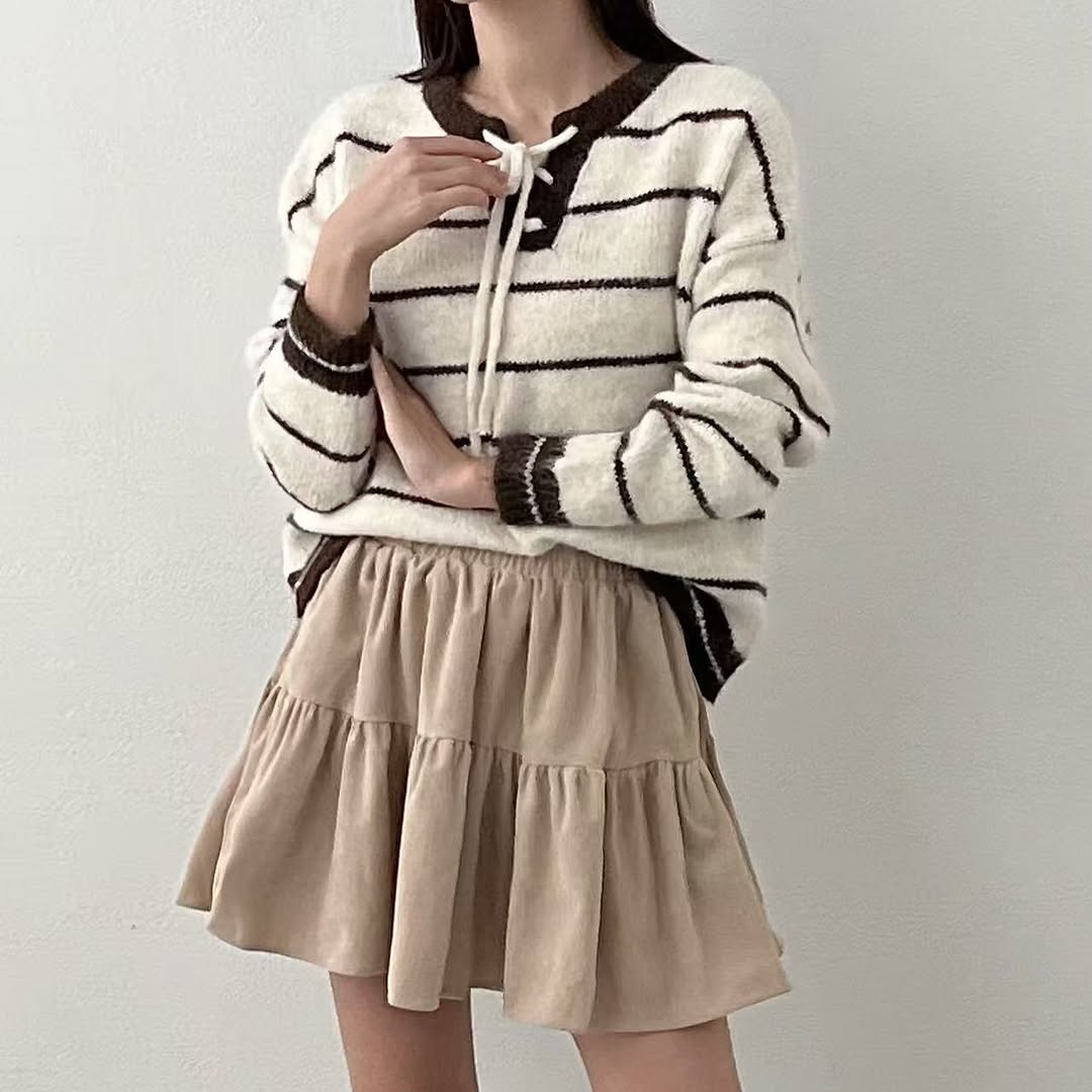 25YR2419 Stripe Top