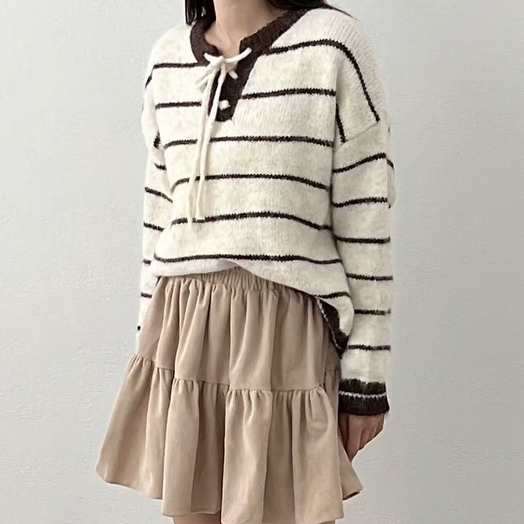 25YR2419 Stripe Top