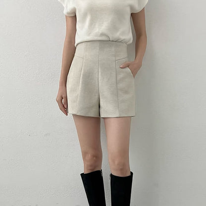 25YR2417 Slim Cut Short Pants