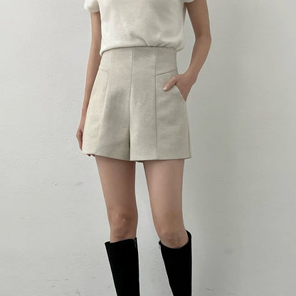 25YR2417 Slim Cut Short Pants