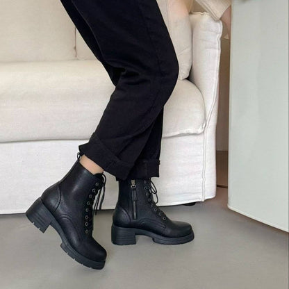 25YR2507 真皮軍boot 5.5cm