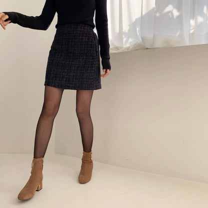 25YR2510 小扣飾短boot 5cm