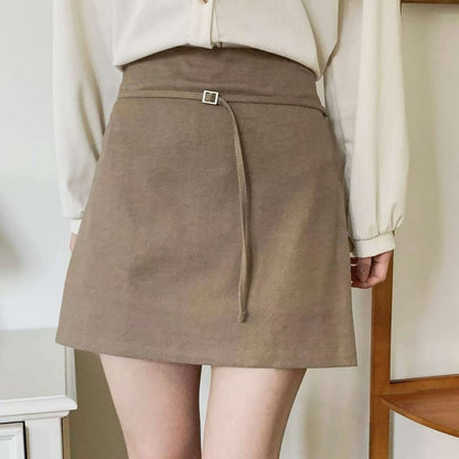 25YR2604 小扣飾Skirt