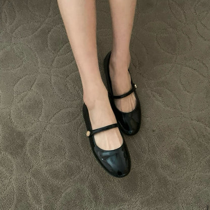 24YR2030 Mary Jane Shoes 1cm