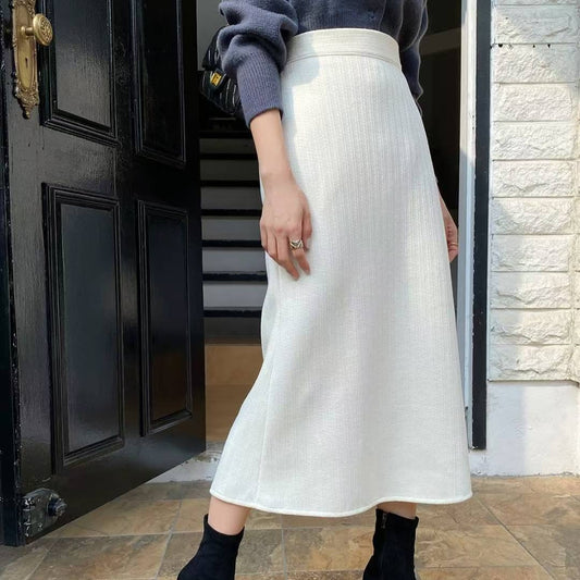 25YR2707 Winter Long Skirt