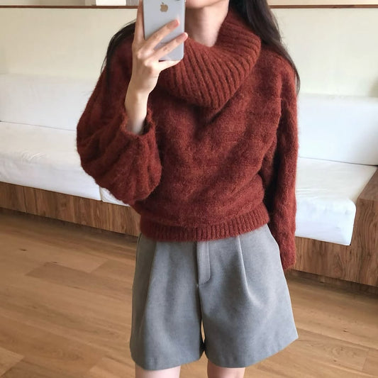 25YR2804 2-Way Knit Top