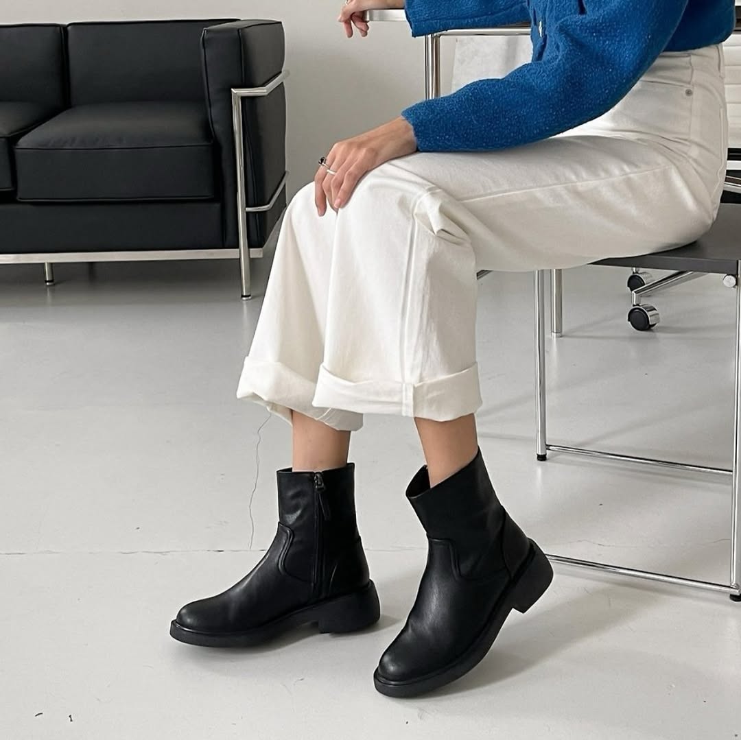 25YR2813 百搭中長Boot 4cm