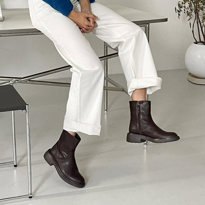 25YR2813 百搭中長Boot 4cm