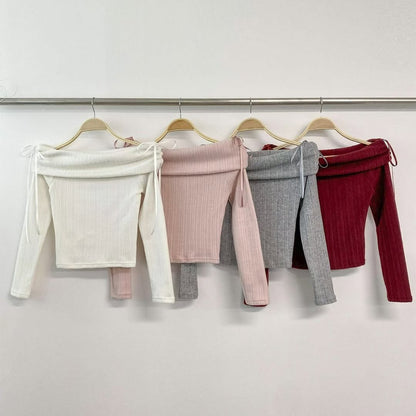 25YR2811 Off Shoulder Top