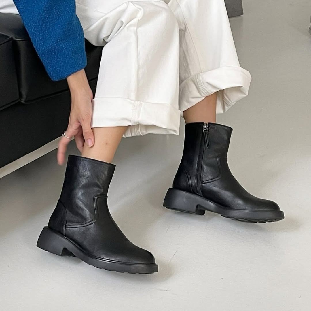 25YR2813 百搭中長Boot 4cm