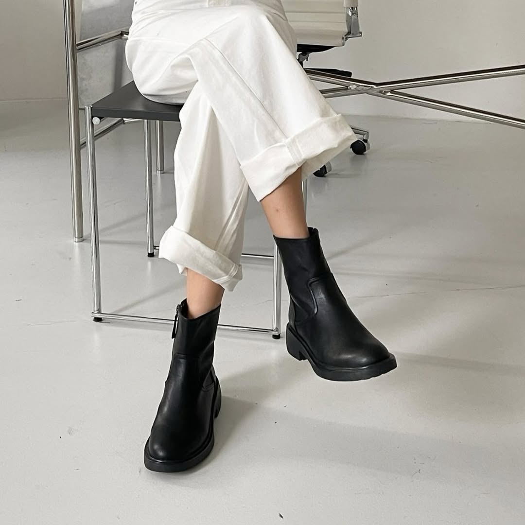 25YR2813 百搭中長Boot 4cm