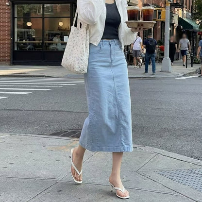 26YR0105 Denim Skirt