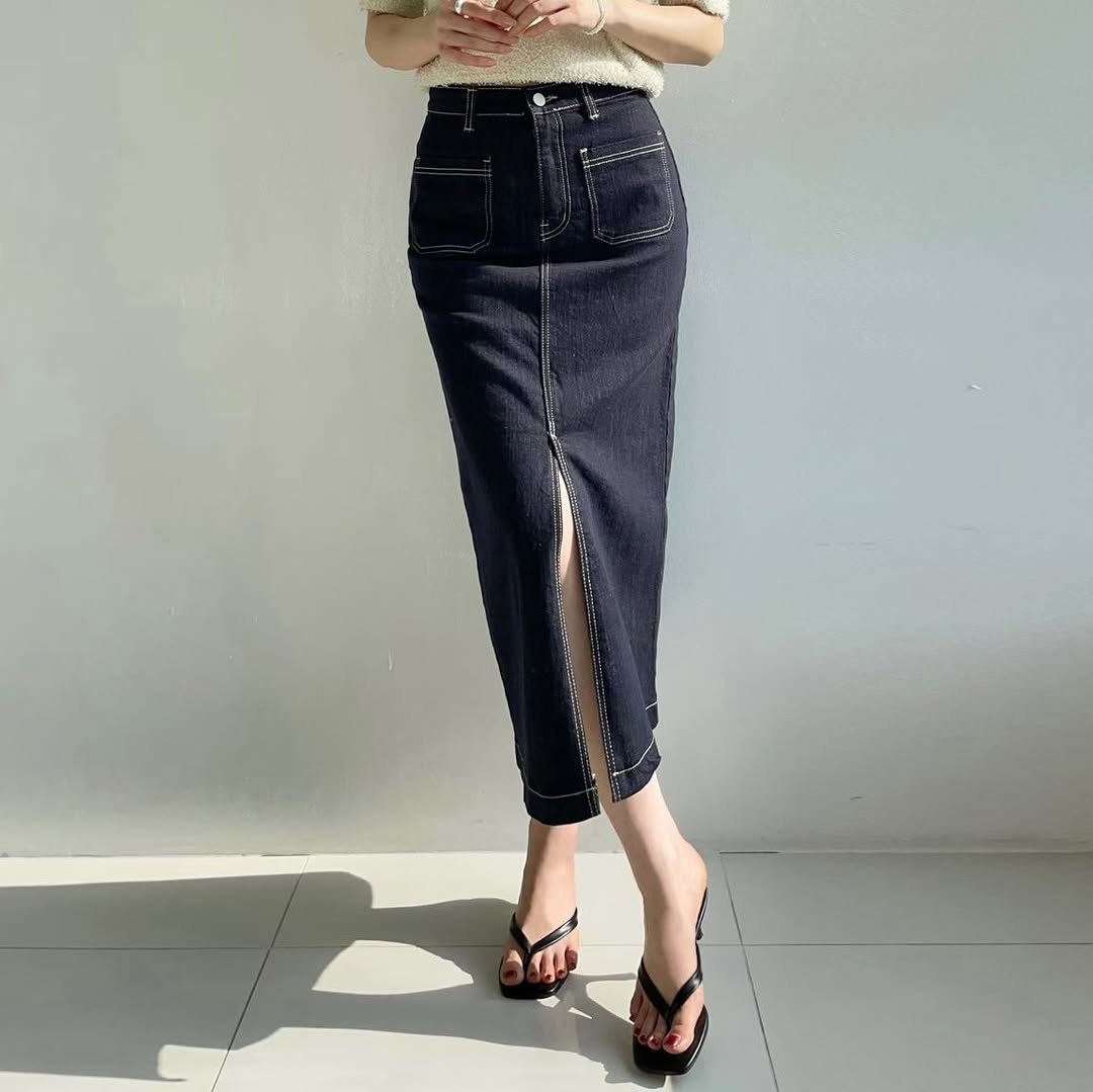 26YR0104 Denim Skirt