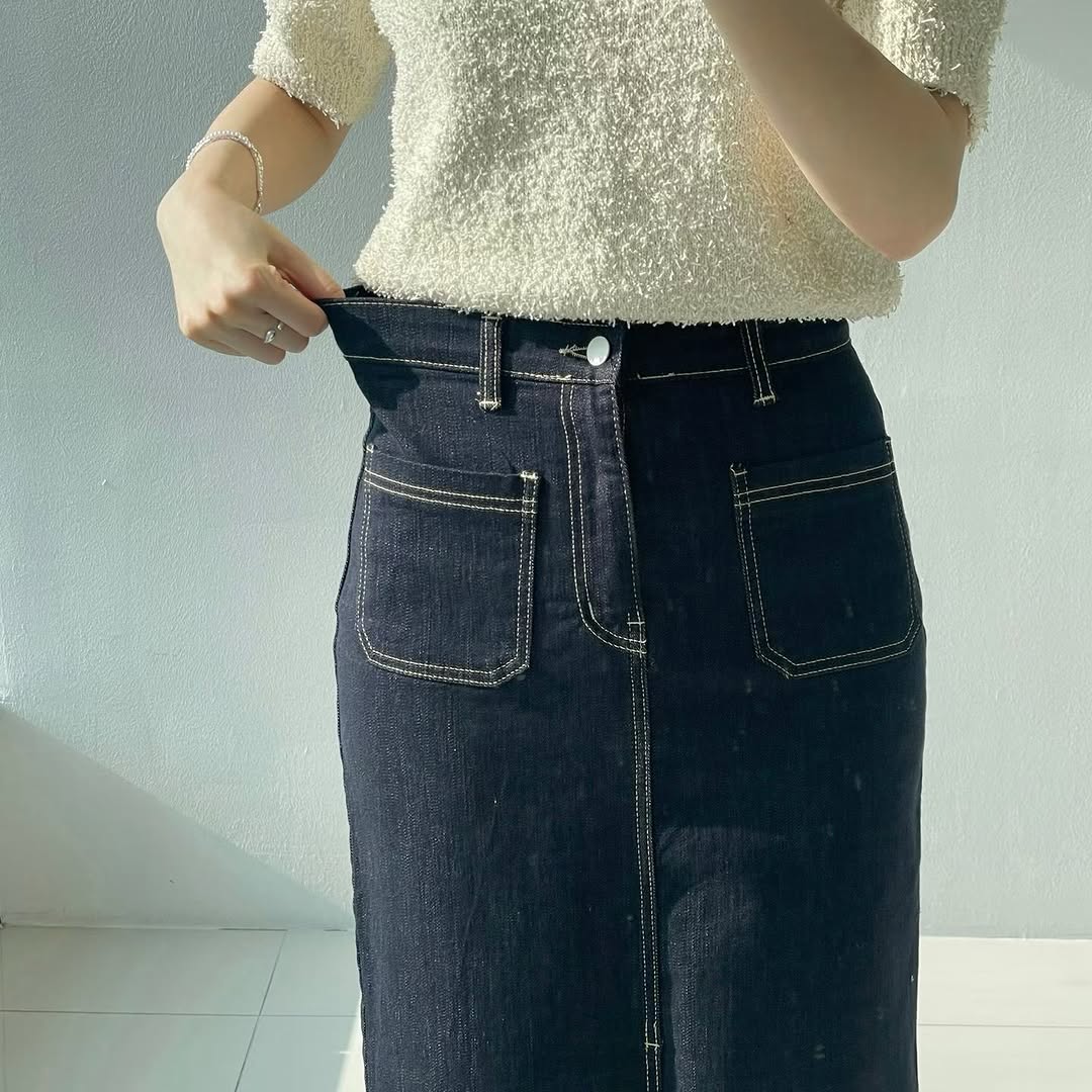 26YR0104 Denim Skirt