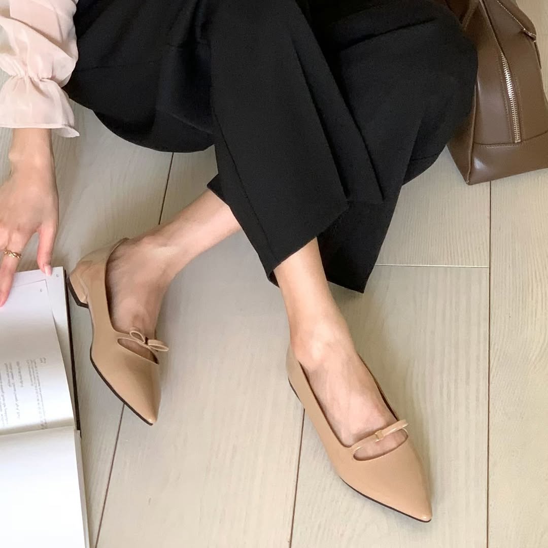 26YR0113 Ribbon Shoes 2cm