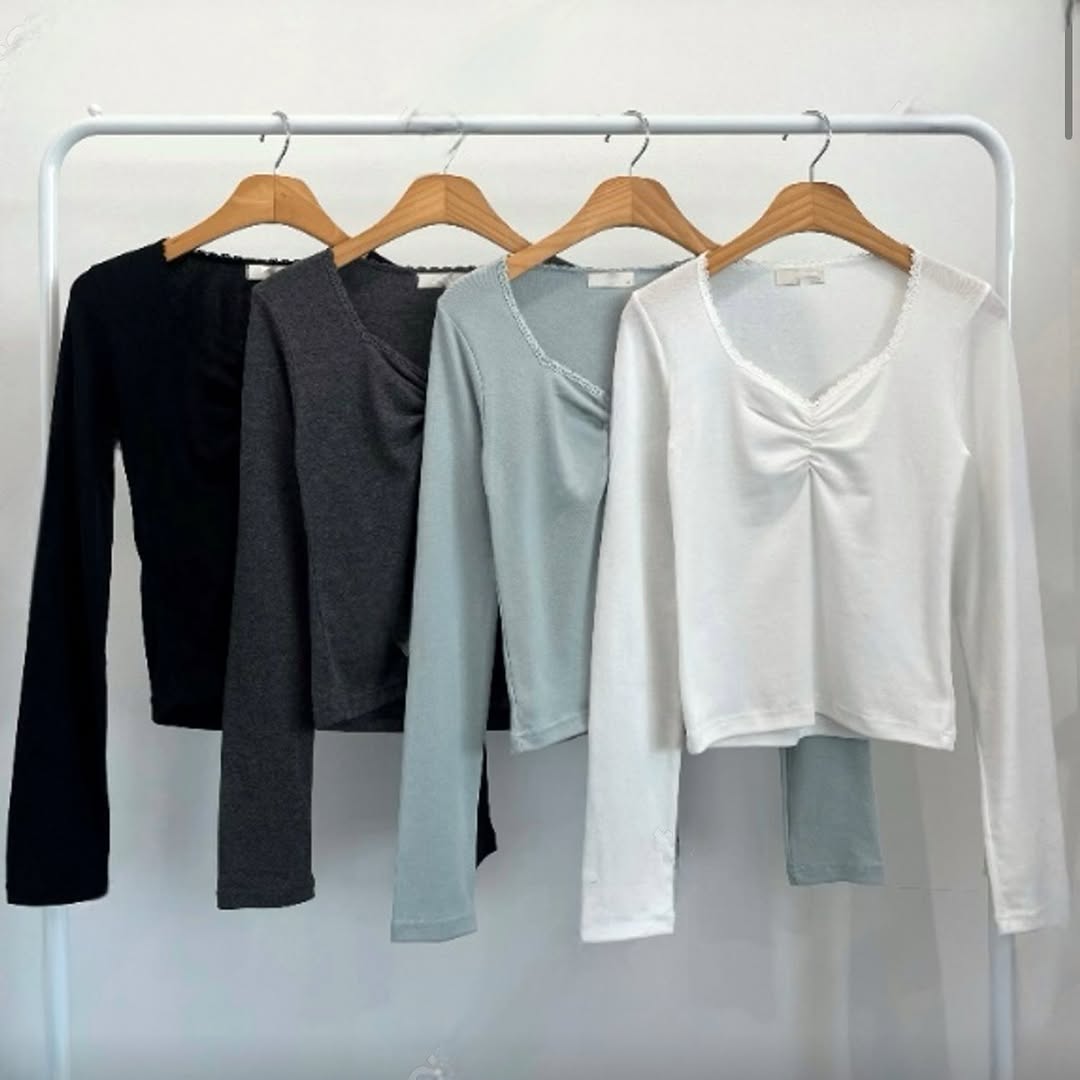 26YR0203 小皺褶上衣