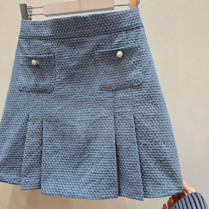 26YR0201 tweed Skirt
