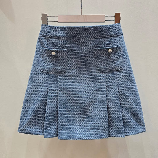 26YR0201 tweed Skirt