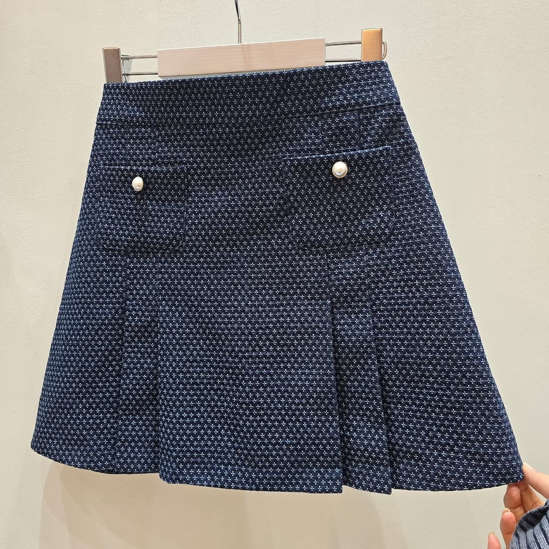 26YR0201 tweed Skirt