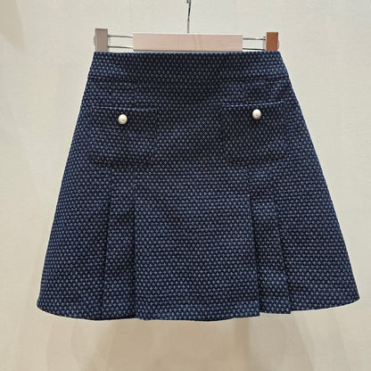26YR0201 tweed Skirt