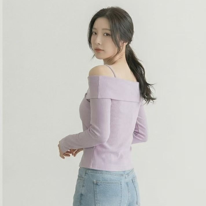 26YR0209 Off Shoulder Top