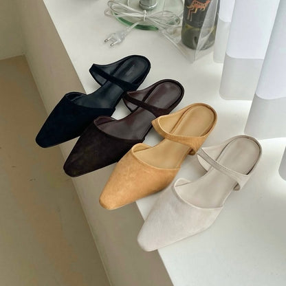 26YR0213 Leather Shoes 1cm