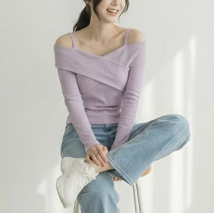 26YR0209 Off Shoulder Top