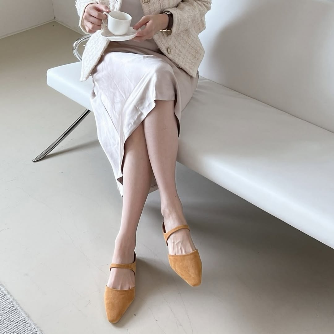 26YR0213 Leather Shoes 1cm