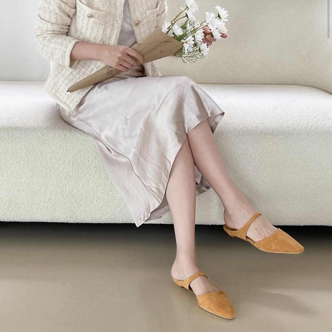 26YR0213 Leather Shoes 1cm