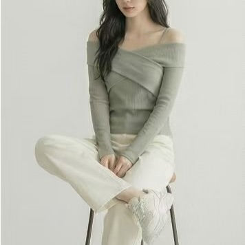 26YR0209 Off Shoulder Top